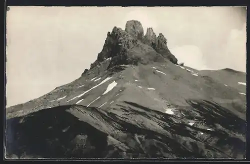 Foto-AK Emanuel Gyger: Adelboden, Entschligalp, Tschinggelochthorn