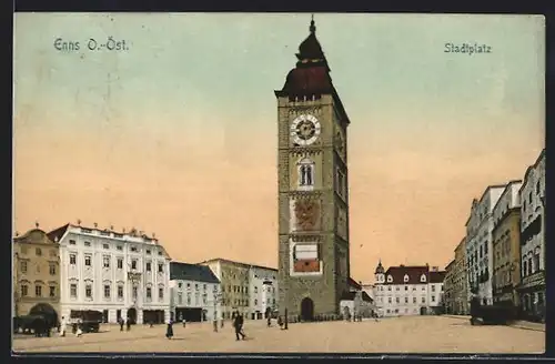 AK Enns, Stadtplatz