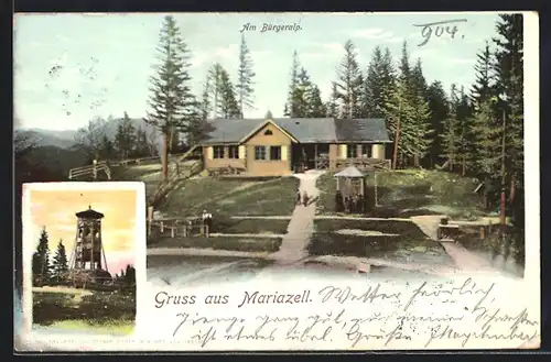 AK Mariazell, Am Bürgeralp, Aussichtsturm