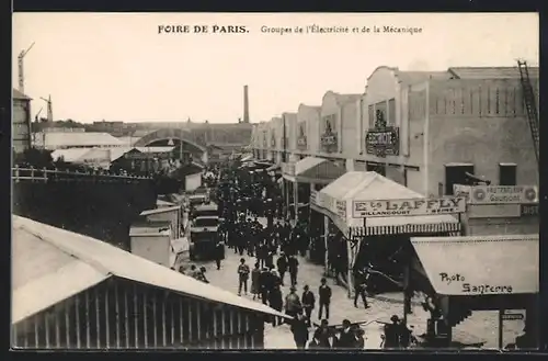 AK Paris, Foire de Paris, Groupes de l`Électricité de la Mécanique