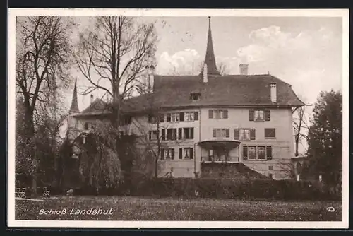 AK Landshut, am Schloss