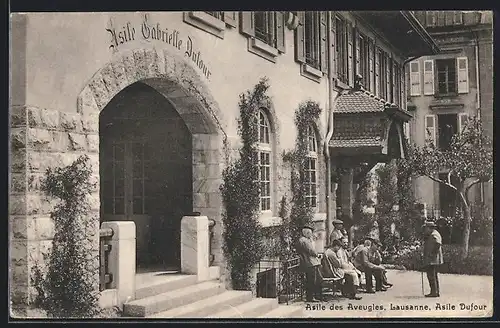 AK Lausanne, Asile des Aveugles, Asile Dufour