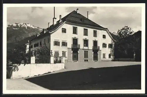 AK Samaden, Blick auf Plantahaus