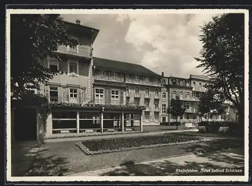 AK Rheinfelden, Hotel-Solbad Schützen