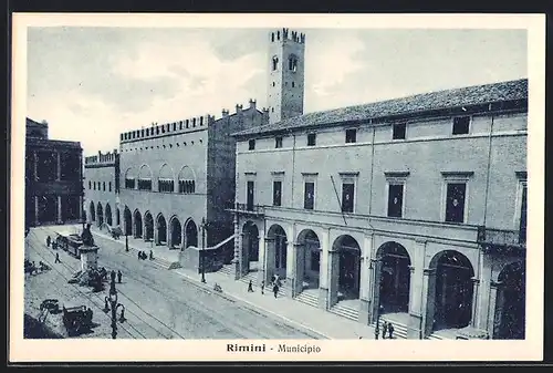 AK Rimini, Municipio, Strassenbahn