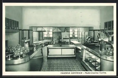 AK Torino, Taverna Dantesca, Modernissima Cucina