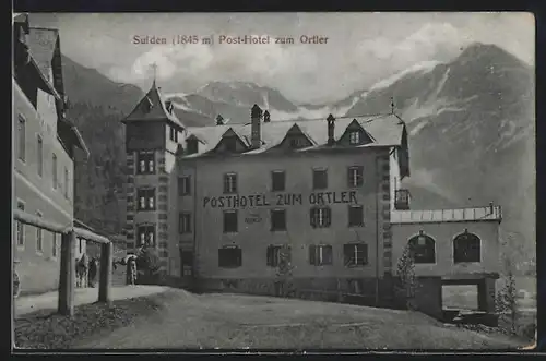 AK Sulden, Post-Hotel zum Ortler