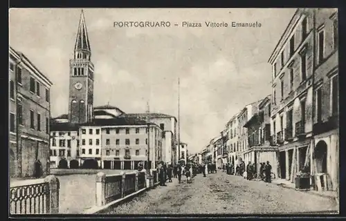 AK Portogruaro, Piazza Vittorio Emanuele