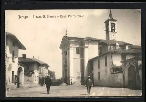 AK Jerago, Piazza S. Giorgio e Casa Parrocchiale