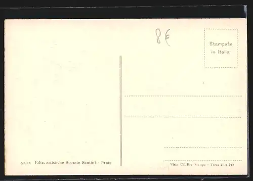 AK Prato, Via Firenze, Ville Lemmi e Gorini