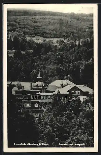 AK Ober-Schreiberhau i. Rsgb., Sanatorium Kurpark