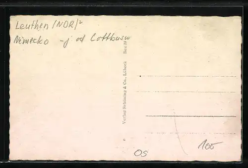 AK Leuthen, Partie an der Kirche