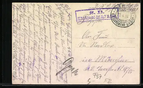 AK Medewich /Lothr., Strassenpartie