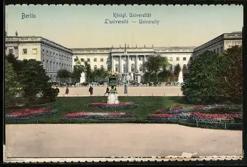 AK Berlin, An der Königl. Universität
