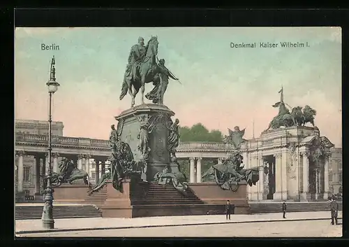AK Berlin, National-Denkmal Kaiser Wilhelm I.