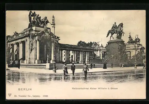 AK Berlin, Nationaldenkmal Kaiser Wilhelm d. Grosse