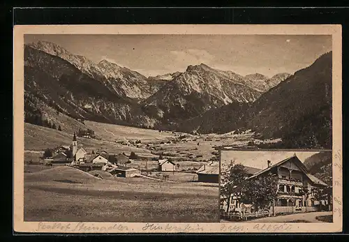 AK Hinterstein /Allgäu, Gasthof und Pension zum Steinadler