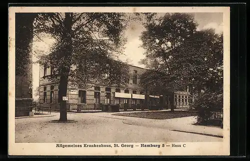 AK Hamburg-St.Georg, Allgemeines Krankenhaus St. Georg, Haus C
