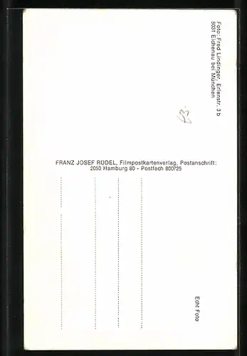 AK Schauspieler Jürgen Scheller, mit original Autograph