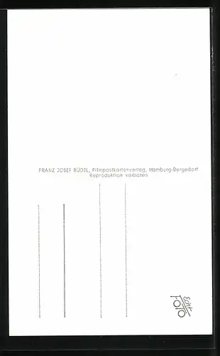 AK Schauspielerin Ingrid Stenn, mit original Autograph