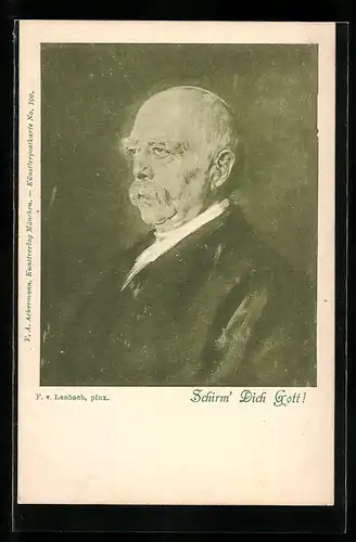 AK Schirm` Dich Gott!, Fürst Otto von Bismarck