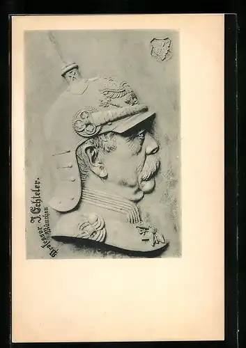 AK Relief von Otto v. Bismarck