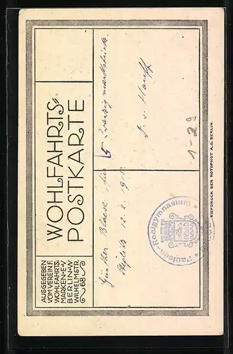 AK Porträt Generalfeldmarschall Paul von Hindenburg in Uniform, Oberbefehlshaber im Osten