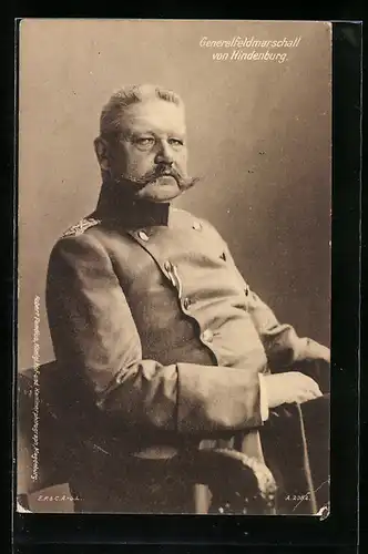 AK Generalfeldmarschall Paul von Hindenburg