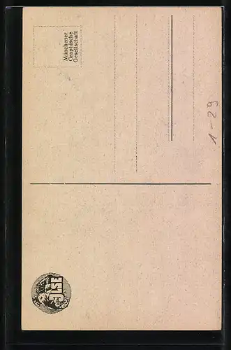 Künstler-AK Portrait von Paul von Hindenburg in Uniform