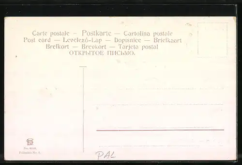 Künstler-AK Friedrich Perlberg: Jerusalem, Gesamtansicht