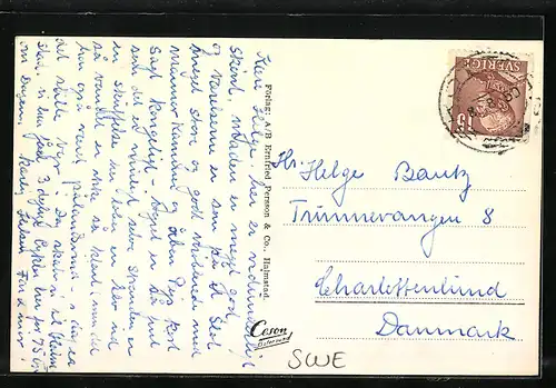 AK Kattvik, Ortsansicht aus der Vogelschau