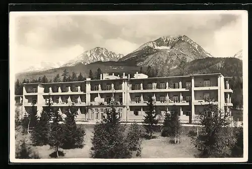 AK Vysoké Tatry, Hohe Tatra, Westerheim, Sanatorium Dr. Guhr