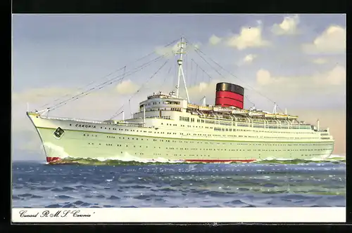 AK Passagierschiff RMS Caronia der Cunard Line