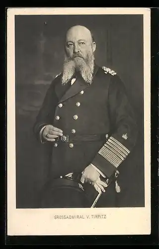AK Grossadmiral von Tirpitz mit Dolch