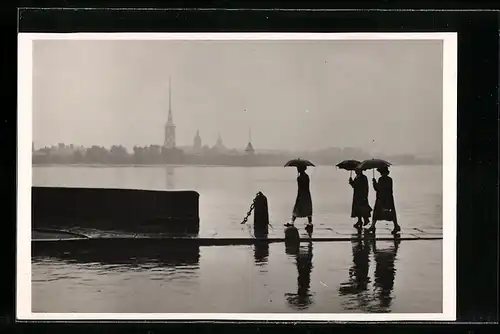 AK Leningrad, Hochwasser in Leningrad