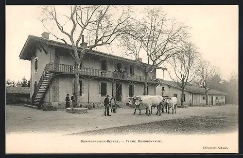 AK Dompierre-sur-Besbre, Ferme Bourbonnaise