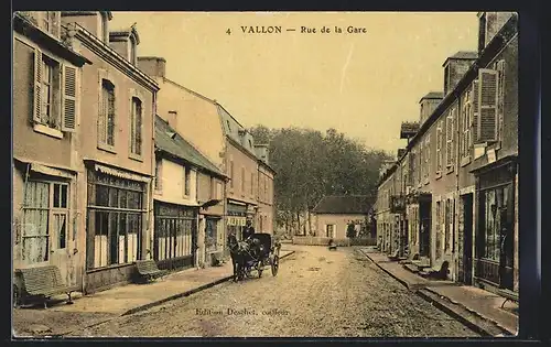 AK Vallon, Rue de la Gare
