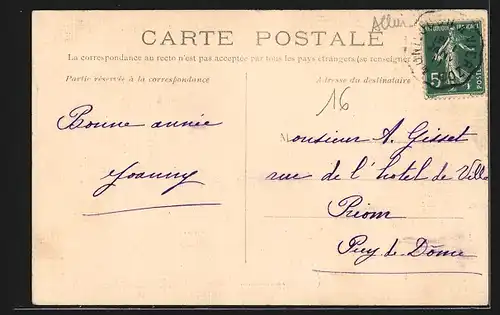 AK Vallon, Rue de la Gare