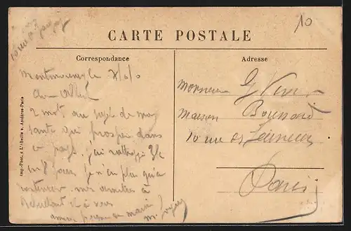 AK Montmorency, Le Bal Champetre aux Ruines de Gretry