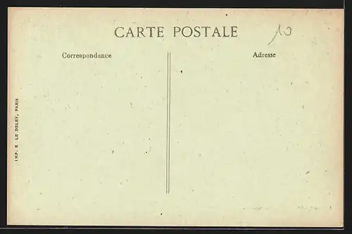 AK Noisy-sur-Oise, Le Chemin de l`Eglise