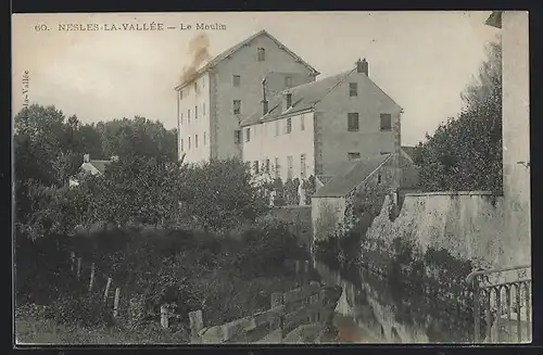 AK Nesles-la-Vallée, Le Moulin