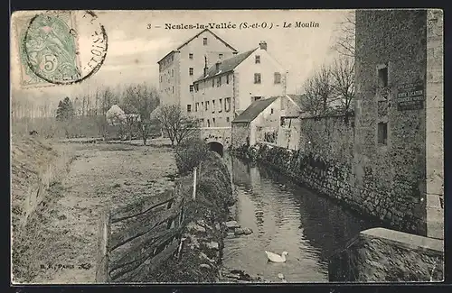 AK Nesles-la-Vallée, Le Moulin