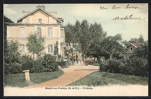 AK Mareil-en-France, Le Chateau