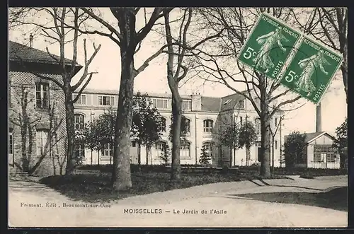 AK Moisselles, Le Jardin de l`Asile
