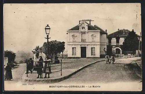 AK Montigny-les-Corneilles, La Mairie