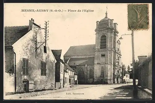 AK Mesnil-Aubry, Place de l`Eglise