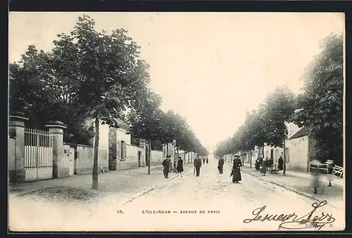 AK L` Isle Adam, Avenue de Paris