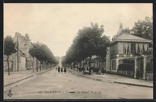 AK Isle-Adam, avenue de Paris