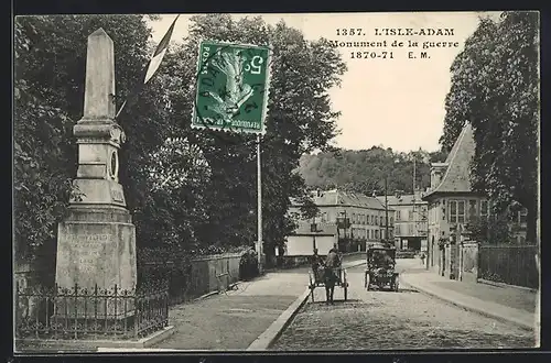 AK L`Isle-Adam, Monument de la guerre
