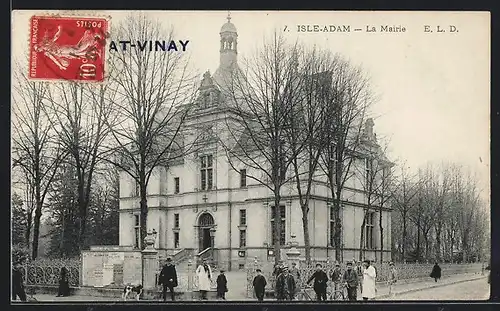 AK Isle-Adam, La Mairie